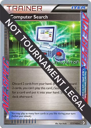 Computer Search - 2013 (Ian Whiton) (137/149), World Championship Decks — Pokémon card price
