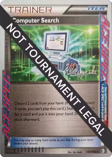 Computer Search - 2013 (Jason Klaczynski) (137/149), World Championship Decks — Pokémon card price