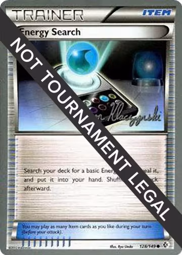 Energy Search - 2013 (Jason Klaczynski) (128/149), World Championship Decks — Pokémon card price