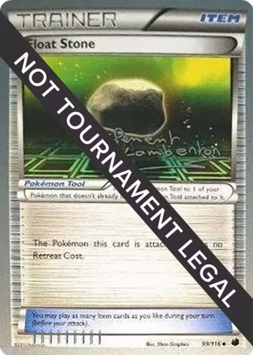 Float Stone - 2013 (Clement Lamberton) (99/116), World Championship Decks — Pokémon card price