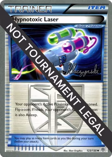 Hypnotoxic Laser - 2013 (Jason Klaczynski) (123/135), World Championship Decks — Pokémon card price