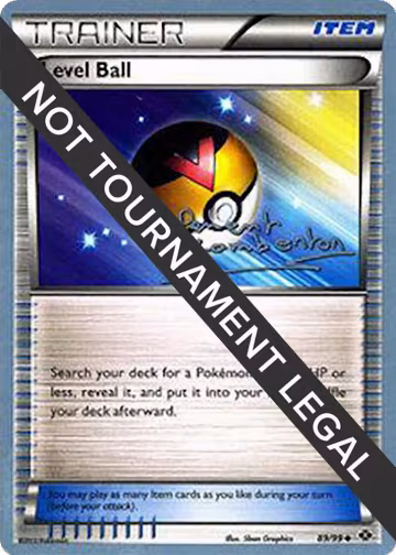 Level Ball - 2013 (Clement Lamberton) (89/99), World Championship Decks — Pokémon card price