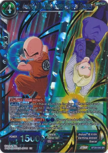 Android 18 & Krillin, Super-Powered Spouses (BT20-043), Power Absorbed — DB Super card price