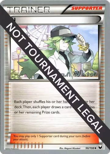 N - 2013 (Ian Whiton) (96/108), World Championship Decks — Pokémon card price