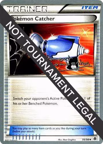 Pokemon Catcher - 2013 (Clement Lamberton) (95/98), World Championship Decks — Pokémon card price