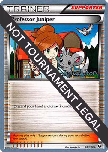 Professor Juniper - 2013 (Ian Whiton) (98/108), World Championship Decks — Pokémon card price