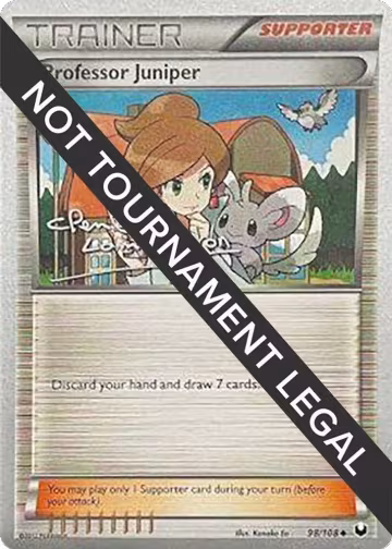 Professor Juniper - 2013 (Clement Lamberton) (98/108), World Championship Decks — Pokémon card price