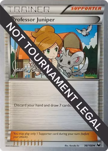 Professor Juniper - 2013 (Jason Klaczynski) (98/108), World Championship Decks — Pokémon card price