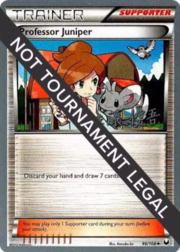 Professor Juniper - 2013 (Yugo Sato) (98/108), World Championship Decks — Pokémon card price