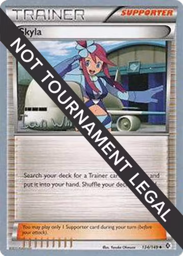 Skyla - 2013 (Ian Whiton) (134/149), World Championship Decks — Pokémon card price