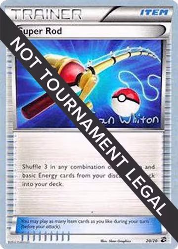 Super Rod - 2013 (Ian Whiton) (20/20), World Championship Decks — Pokémon card price