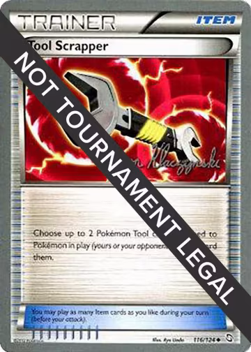 Tool Scrapper - 2013 (Jason Klaczynski) (116/124), World Championship Decks — Pokémon card price