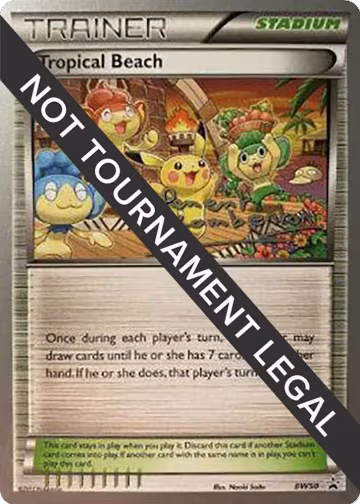 Tropical Beach - 2013 (Clement Lamberton) (BW50), World Championship Decks — Pokémon card price