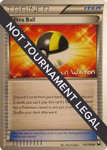 Ultra Ball - 2013 (Ian Whiton) (102/108), World Championship Decks — Pokémon card price