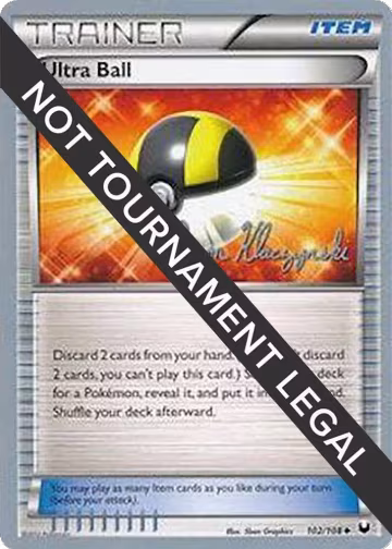 Ultra Ball - 2013 (Jason Klaczynski) (102/108), World Championship Decks — Pokémon card price