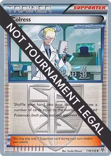 Colress - 2014 (Michikazu Tsuda) (118/135), World Championship Decks — Pokémon card price