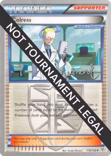 Colress - 2014 (Andrew Estrada) (118/135), World Championship Decks — Pokémon card price