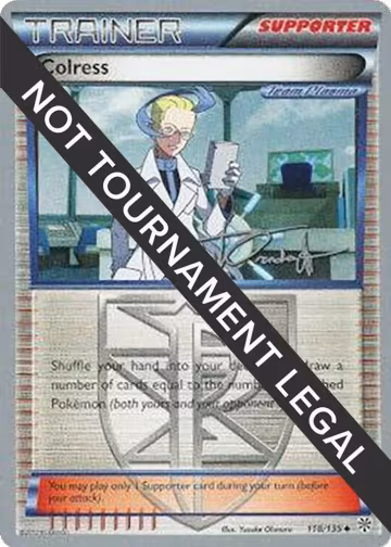 Colress - 2014 (Trent Orndorff) (118/135), World Championship Decks — Pokémon card price