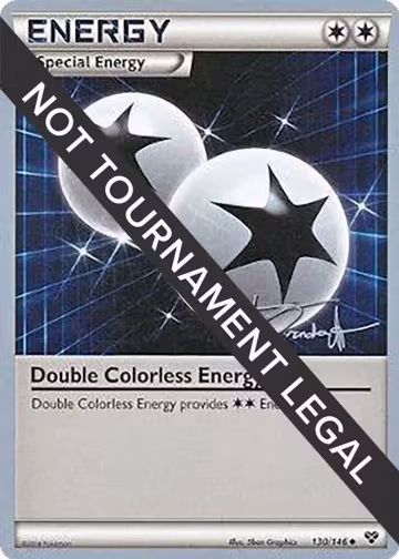 Double Colorless Energy - 2014 (Trent Orndorff) (130/146), World Championship Decks — Pokémon card price