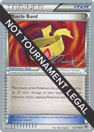 Muscle Band - 2014 (Trent Orndorff) (121/146), World Championship Decks — Pokémon card price