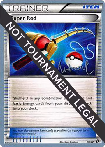 Super Rod - 2014 (Andrew Estrada) (20/20), World Championship Decks — Pokémon card price