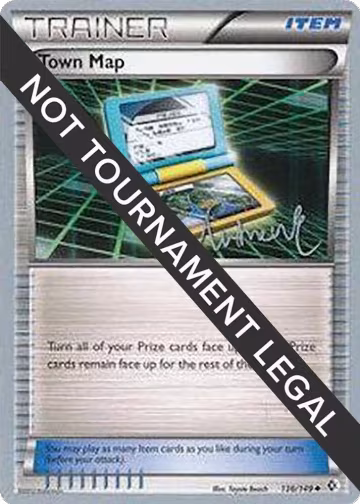 Town Map - 2014 (Andrew Estrada) (136/149), World Championship Decks — Pokémon card price