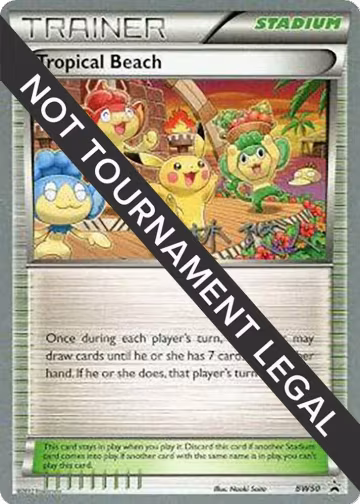 Tropical Beach - 2014 (Haruto Kobayashi) (BW50), World Championship Decks — Pokémon card price