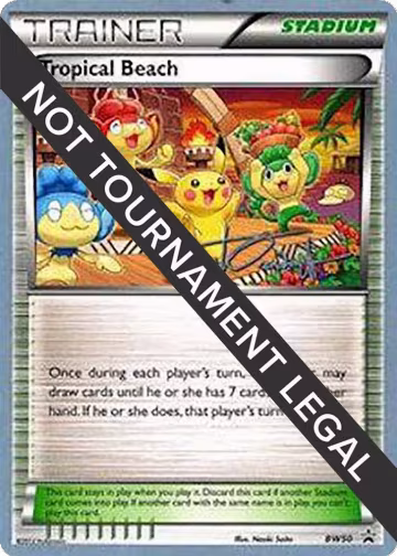 Tropical Beach - 2014 (Trent Orndorff) (BW50), World Championship Decks — Pokémon card price
