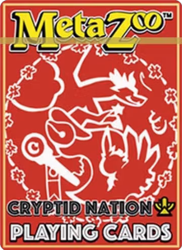 Metazoo USPCC Cryptid Nation Playing Card Deck: Kickstarter Edition (Gilded), Metazoo USPCC Playing Cards: Kickstarter Edition — MetaZoo sealed product price