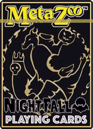 Metazoo USPCC Nightfall Playing Card Deck: Kickstarter Edition (Gilded), Metazoo USPCC Playing Cards: Kickstarter Edition — MetaZoo sealed product price