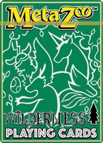 Metazoo USPCC Wilderness Playing Card Deck: Kickstarter Edition (Gilded), Metazoo USPCC Playing Cards: Kickstarter Edition — MetaZoo sealed product price