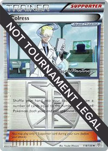 Colress - 2015 (Patrick Martinez) (118/135), World Championship Decks — Pokémon card price