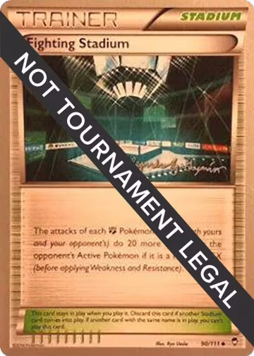 Fighting Stadium - 2015 (Alejandro Ng-Guzman) (90/111), World Championship Decks — Pokémon card price