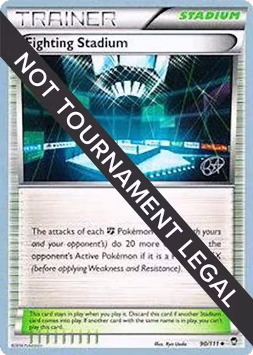 Fighting Stadium - 2015 (Rowan Stavenow) (90/111), World Championship Decks — Pokémon card price