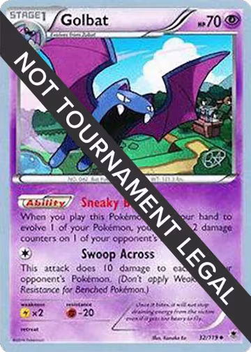 Golbat - 2015 (Rowan Stavenow) (32/119), World Championship Decks — Pokémon card price