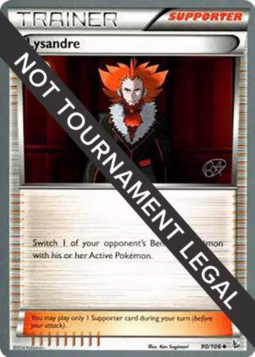 Lysandre - 2015 (Rowan Stavenow) (90/106), World Championship Decks — Pokémon card price