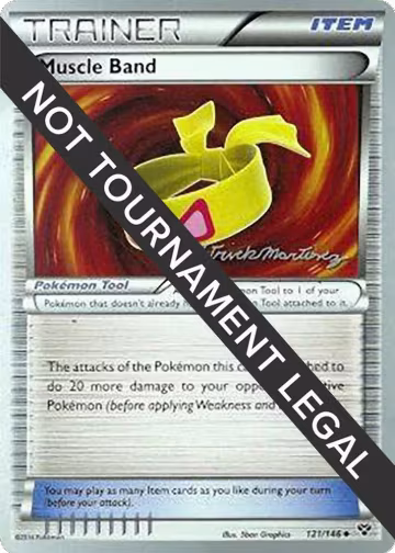 Muscle Band - 2015 (Patrick Martinez) (121/146), World Championship Decks — Pokémon card price