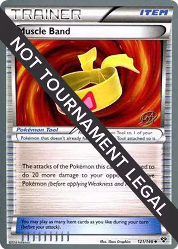Muscle Band - 2015 (Rowan Stavenow) (121/146), World Championship Decks — Pokémon card price