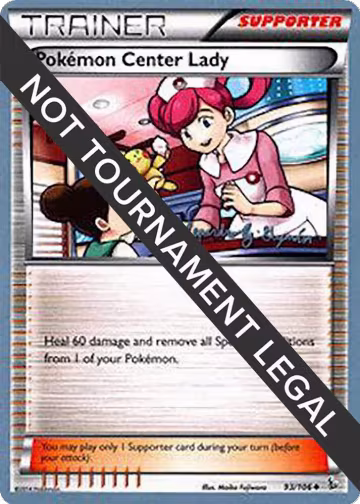 Pokemon Center Lady - 2015 (Alejandro Ng-Guzman) (93/106), World Championship Decks — Pokémon card price