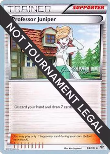 Professor Juniper - 2015 (Jacob Van Wagner) (84/101), World Championship Decks — Pokémon card price