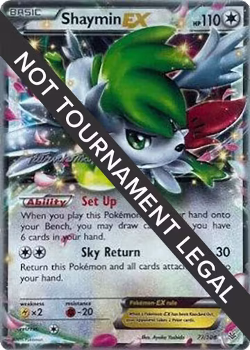 Shaymin EX - 2015 (Patrick Martinez) (77/108), World Championship Decks — Pokémon card price