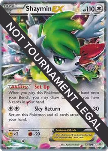 Shaymin EX - 2015 (Rowan Stavenow) (77/108), World Championship Decks — Pokémon card price