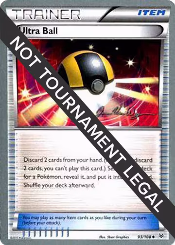 Ultra Ball - 2015 (Jacob Van Wagner) (93/108), World Championship Decks — Pokémon card price