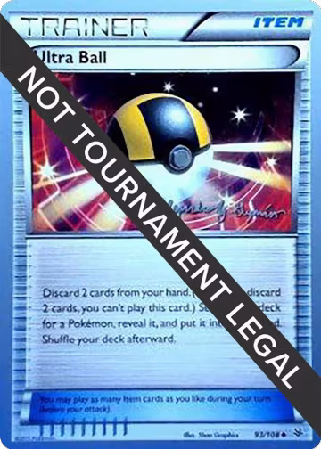 Ultra Ball - 2015 (Alejandro Ng-Guzman) (93/108), World Championship Decks — Pokémon card price