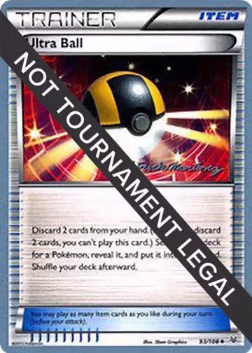 Ultra Ball - 2015 (Patrick Martinez) (93/108), World Championship Decks — Pokémon card price