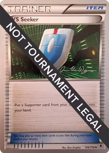 VS Seeker - 2015 (Jacob Van Wagner) (109/119), World Championship Decks — Pokémon card price
