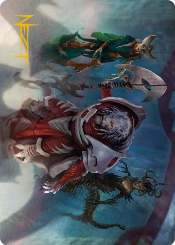 Norn's Decree Art Card (Gold-Stamped Signature) (6), Art Series: Phyrexia: All Will Be One — Magic card price