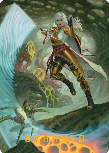 The Eternal Wanderer Art Card (Gold-Stamped Signature) (3), Art Series: Phyrexia: All Will Be One — Magic card price