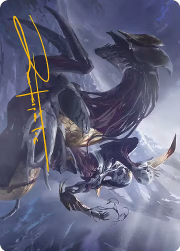 Ria Ivor, Bane of Bladehold Art Card (Gold-Stamped Signature) (53), Art Series: Phyrexia: All Will Be One — Magic card price