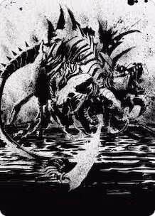 Karumonix, the Rat King Art Card (70), Art Series: Phyrexia: All Will Be One — Magic card price